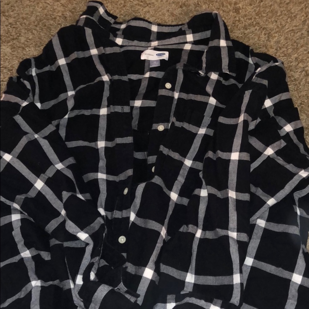 Long sleeved flannel